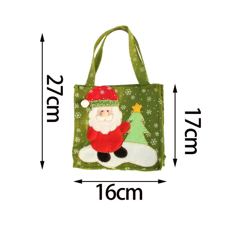 新款圣誕老人禮品袋 圣誕禮物袋 圣誕糖果袋 圣誕裝飾品 4款可選