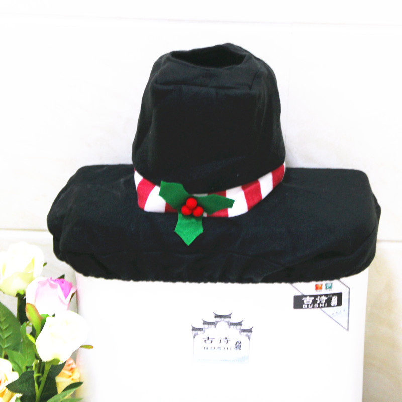 熱銷現貨 圣誕雪人馬桶套 圣誕馬桶套地墊水箱蓋紙巾套 三件套