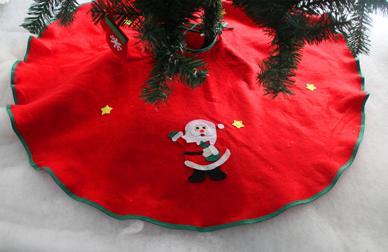圣誕樹裝飾品 圣誕樹裙 圣誕無紡布樹裙 圣誕樹圍裙 90cm圣誕樹裙