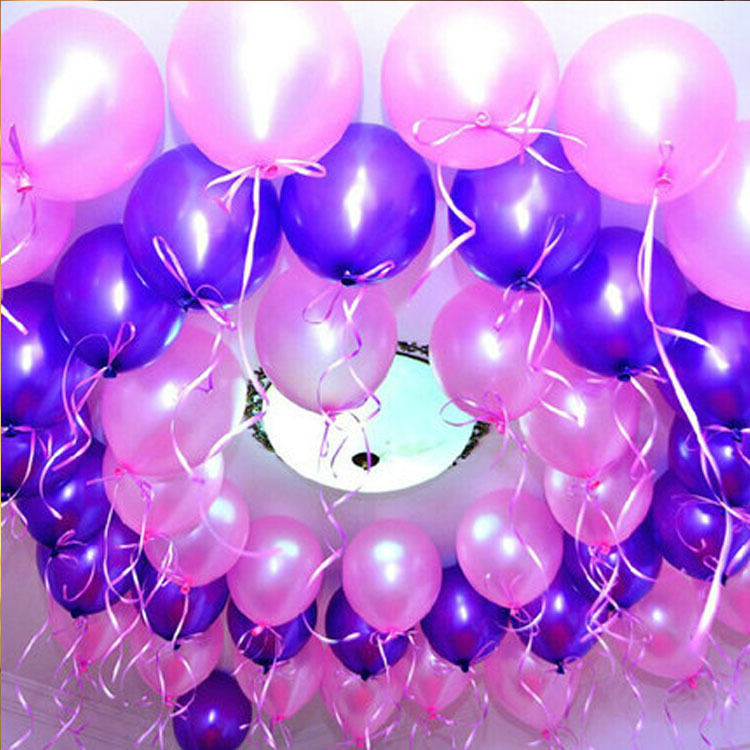 珠光12寸2.8克乳膠氣球 婚慶裝飾 派對佈置 生日氣球 氣球拱門