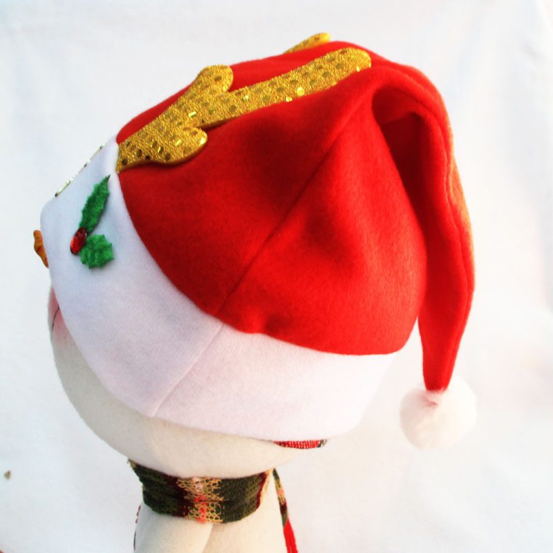 新款圣誕帽 鹿角圣誕帽 圣誕裝飾品 圣誕派對用品 圣誕成人帽