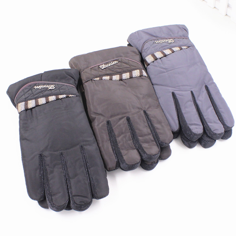 M1321 AB面防水超絨里手套 時尚秋冬季戶外手套保暖防寒防凍手套