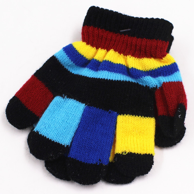 M1338 小號六色半指全指單層寶寶手套時尚手套秋冬季戶外保暖手套