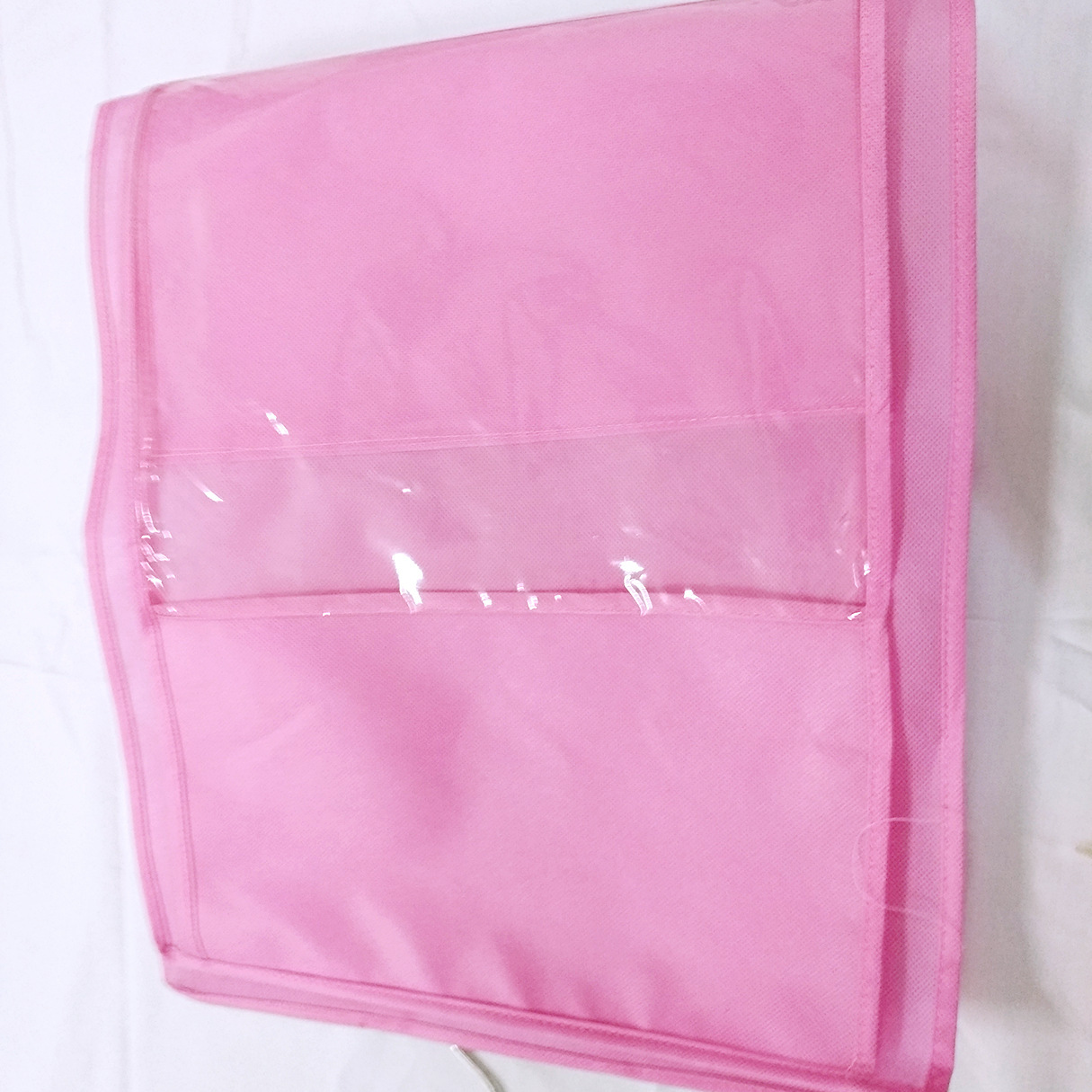 雙面透明收納袋儲物掛袋 無紡布懸掛式掛袋可視防塵包包收納掛袋