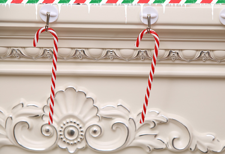 聖誕拐杖造型吊飾 聖誕樹必備拐杖糖掛飾 聖誕節必備裝飾 小吊飾飾