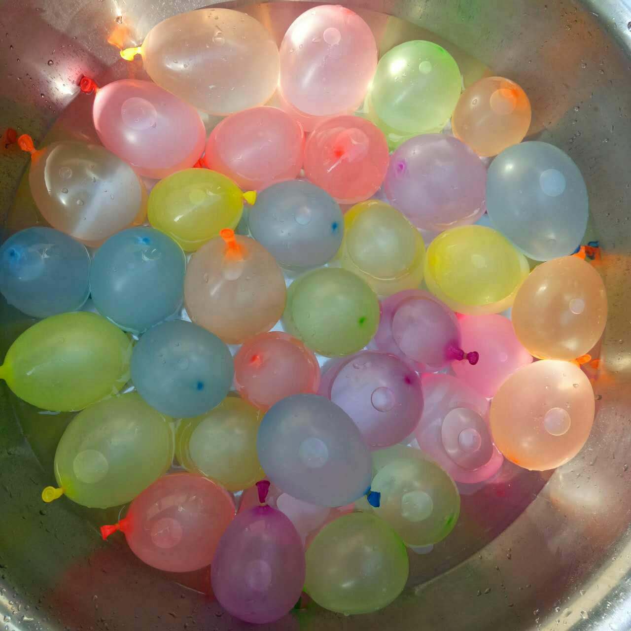 水彈小水球快速注水氣球打水仗潑水節氣球充水氣球裝水炸彈批發