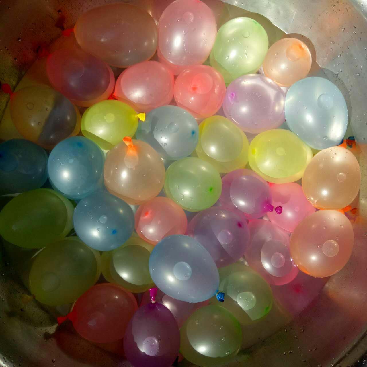 水彈小水球快速注水氣球打水仗潑水節氣球充水氣球裝水炸彈批發