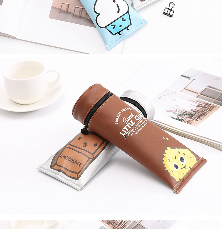 韓國創意學生立體洗面奶牙膏筆袋 大容量文具可愛鉛筆收納袋筆盒