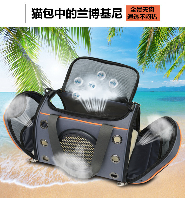 太空艙寵物包 創意透氣手提寵物包 貓咪狗狗外出必備包包