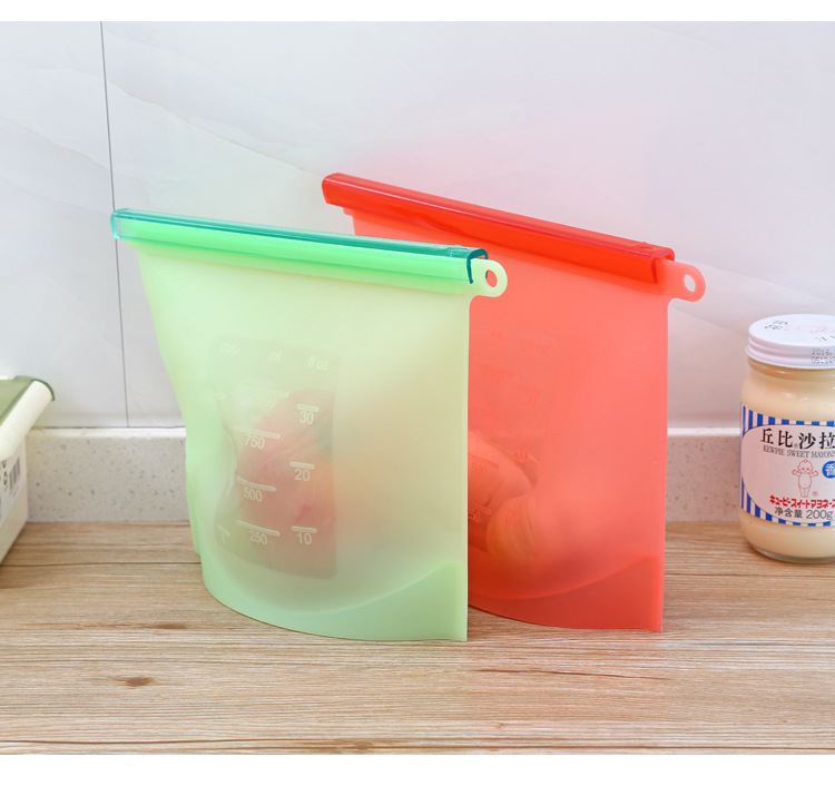 2535硅膠保鮮袋 真空密封袋 食品袋 食品冷凍收納袋 冰箱食物水果
