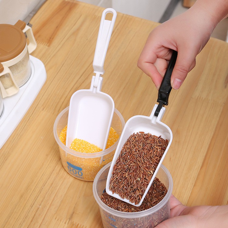 可折疊冰鏟 冰塊盛裝匙 鏟子 米麵粉鏟子 廚房小工具