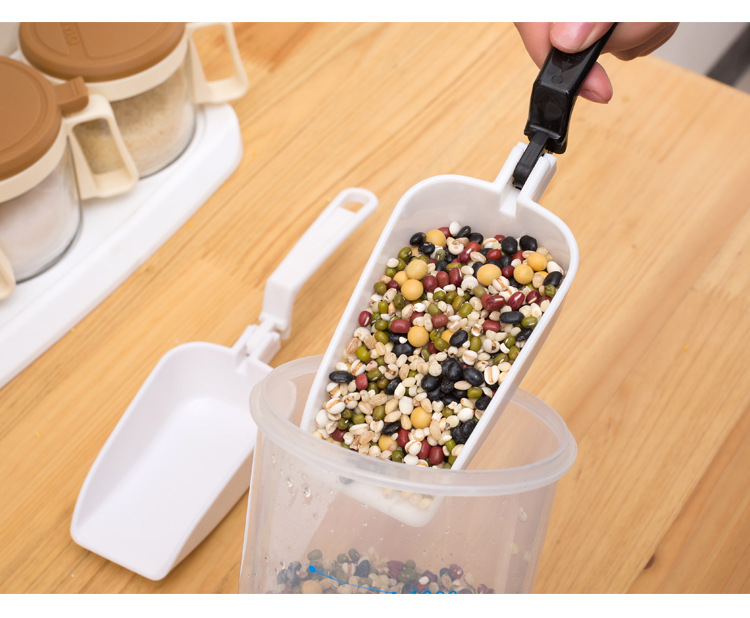 黑白大師可折疊冰箱冰鏟米鏟雜糧干果冰糖鏟子面粉廚房冰勺小工具