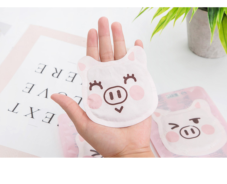 創意小豬造型貼式暖暖包