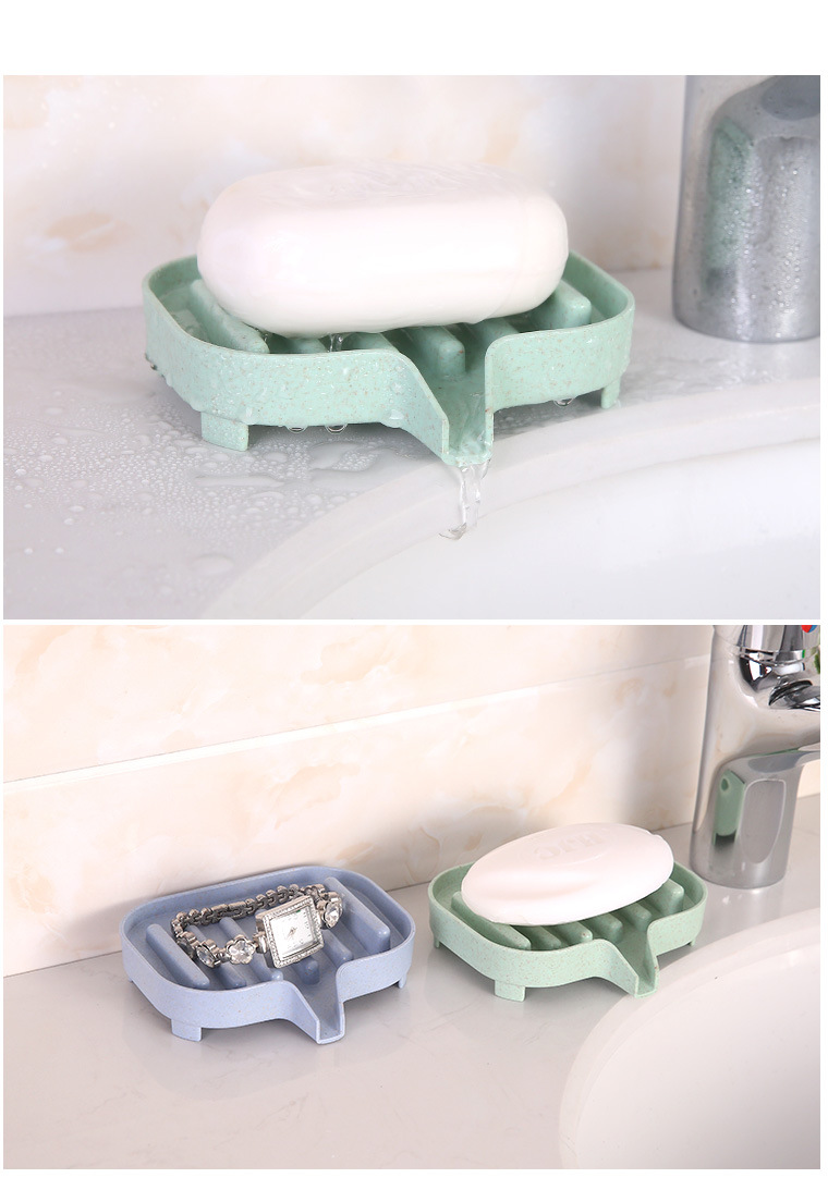 歐式簡約瀝水香皂盒 浴室必備瀝水肥皂盒 肥皂乾燥