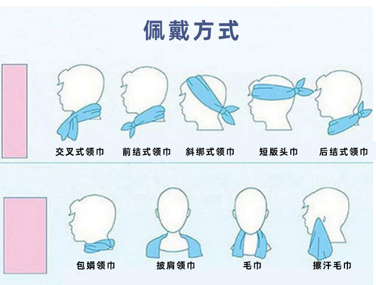 矽膠套運動涼感巾 夏日必備運動涼感毛巾 快速降溫神奇毛巾