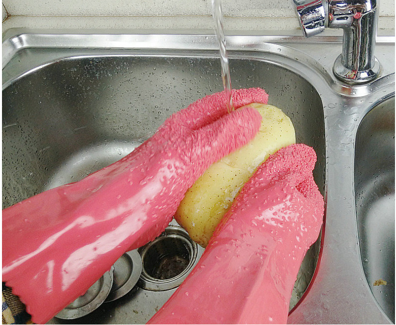 蔬果清潔手套 廚房必備防滑剝皮手套 多功能去皮手套 廚房手套