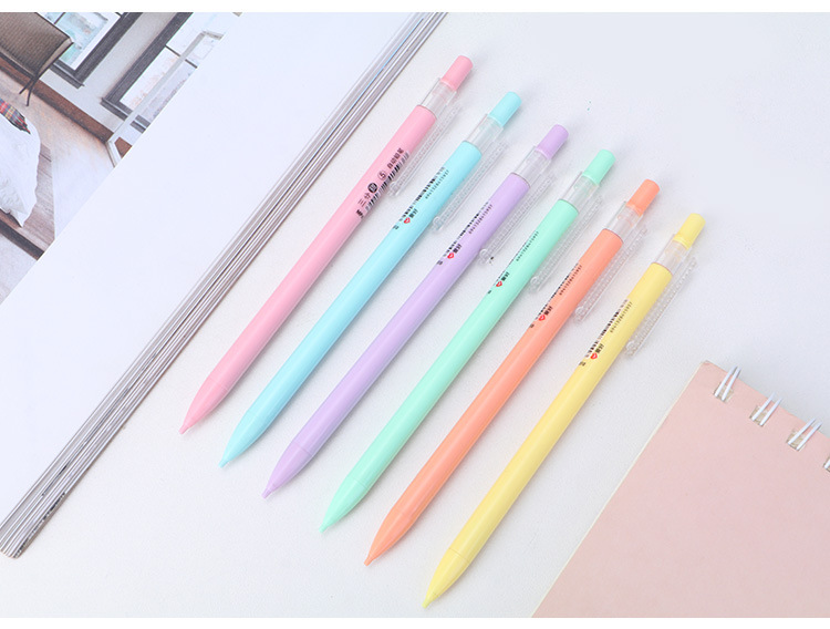 愛好MP4510糖果色三分甜自動鉛筆0.5mm活動鉛筆 學生果凍色自動筆