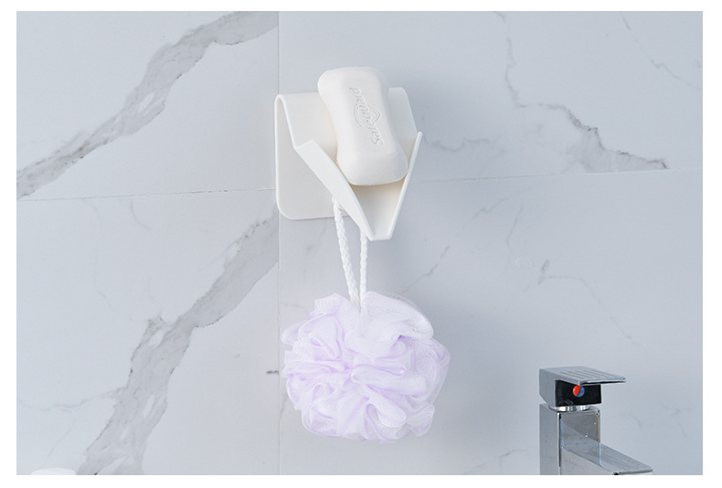 無痕壁掛式香皂架 創意瀝水菜瓜布肥皂架 廚房浴室必備瀝水架 收納架