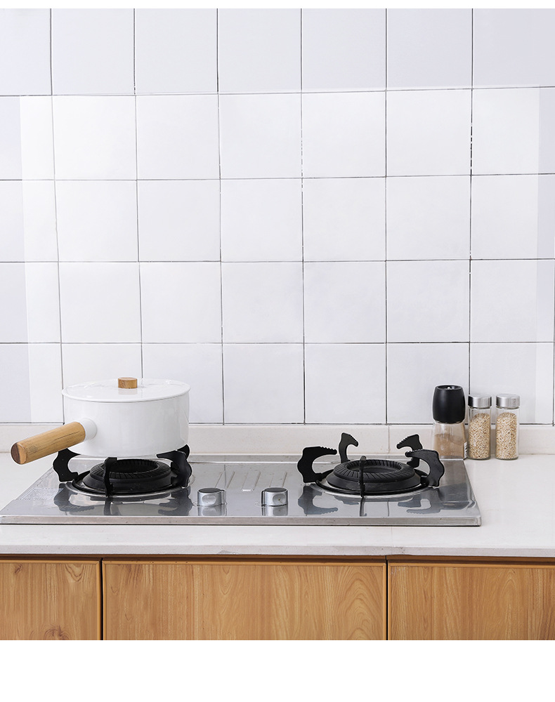 透明廚房防油貼紙 耐高溫磁磚牆貼 防水防油櫥櫃貼 防油汙廚房貼