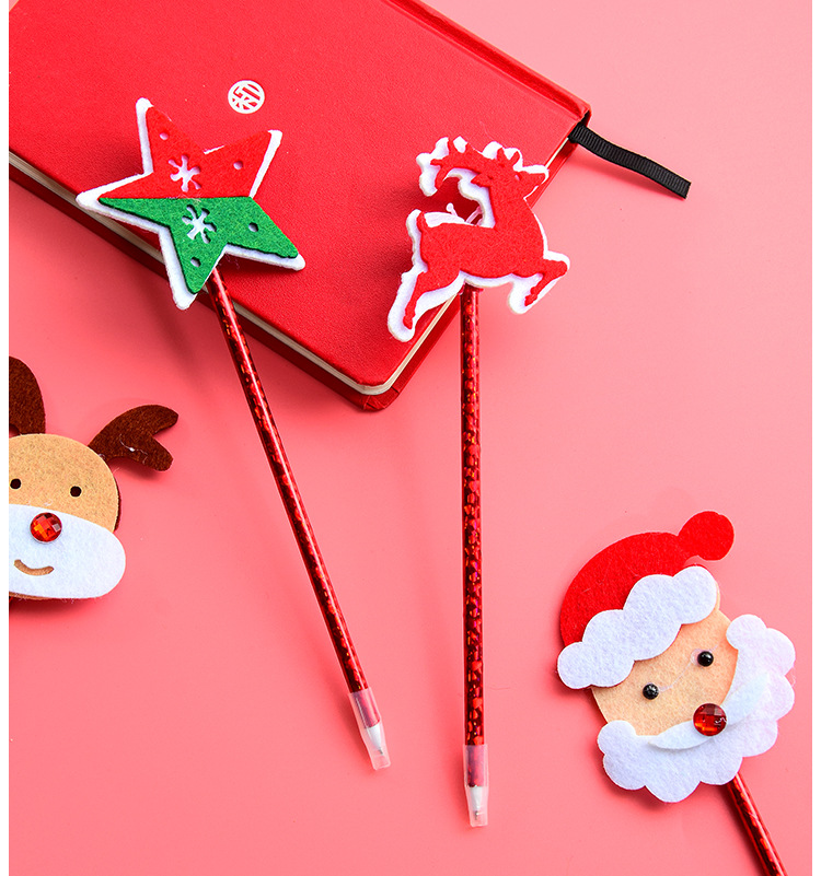 聖誕造型圓珠筆 可愛聖誕系列中性筆 創意聖誕節必備文具