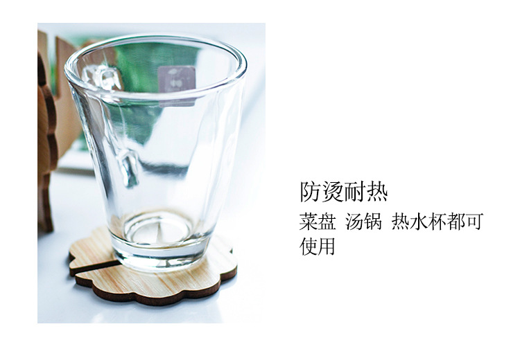 動物造型隔熱墊組 創意小牛小羊木製隔熱墊 廚房必備隔熱墊