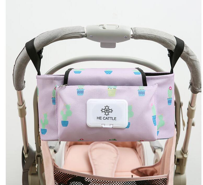 多功能推車掛袋 嬰兒推車分隔收納袋 創意多功能媽媽包 整理袋