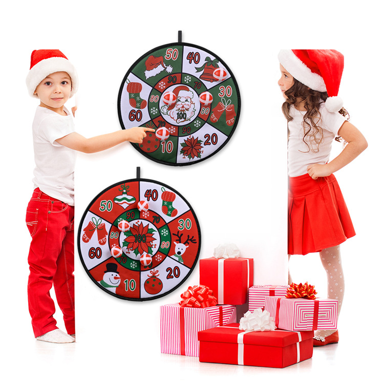聖誕飛鏢盤玩具球 創意聖誕節必備飛鏢 聖誕派對必備玩具 交換禮物