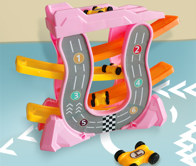 軌道滑翔車玩具 創意趣味滑翔車 軌道車益智玩具