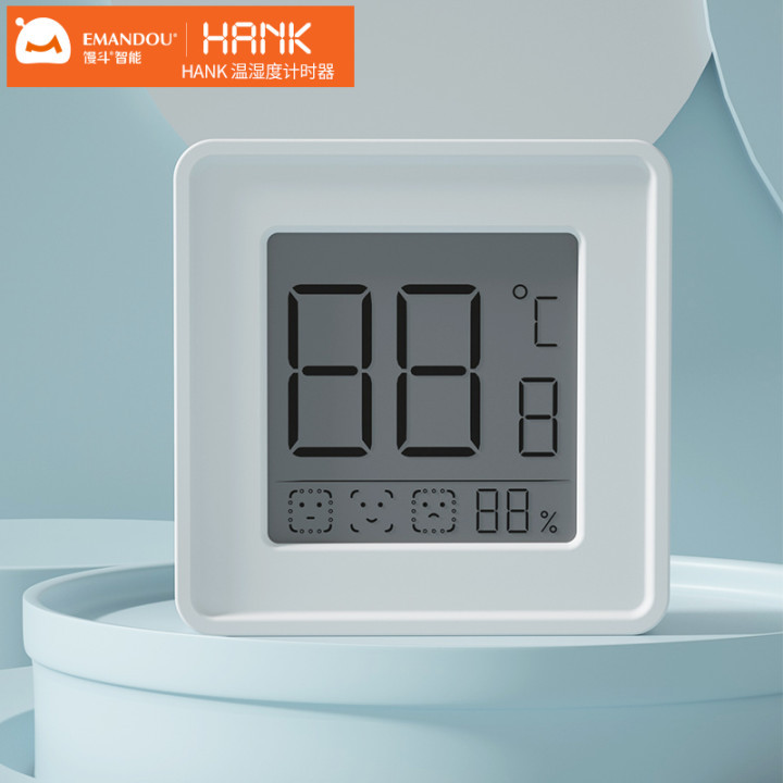 居家必備溫濕度計 壁掛式室內乾濕度計 簡約造型溫度計