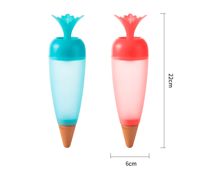 胡蘿蔔造型自動澆花器 造型懶人澆花器 盆栽花草自動澆水器