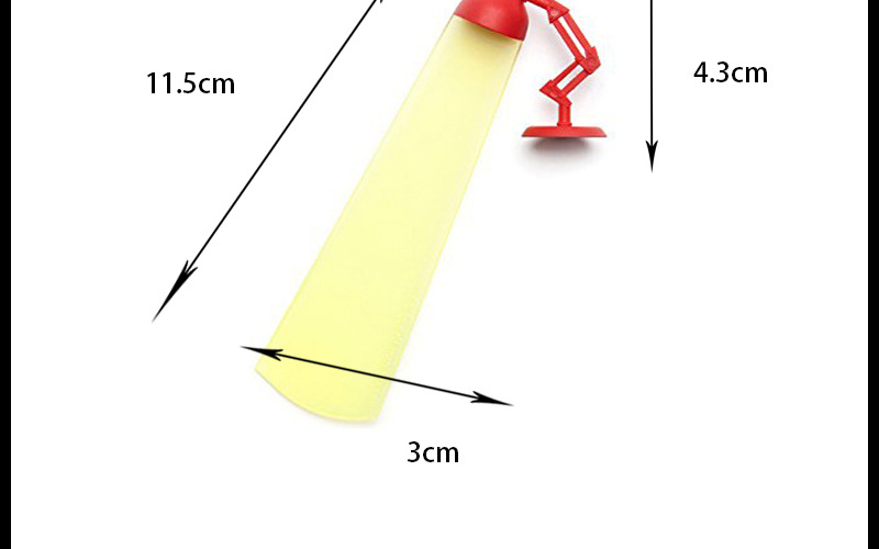 創意檯燈造型書籤 創意小燈造型書夾 多功能造型書籤