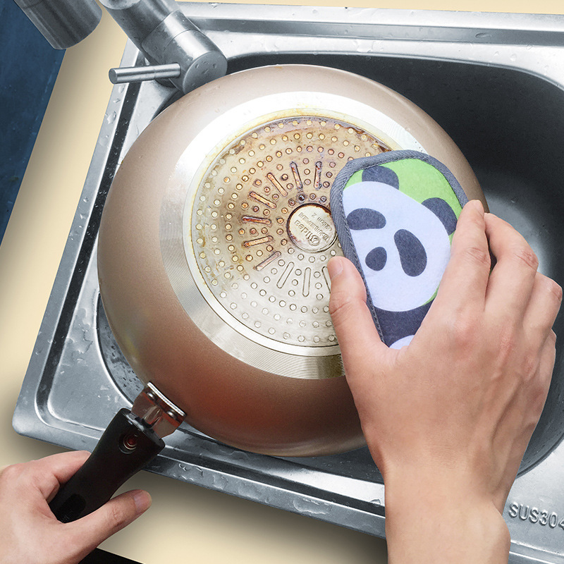 雙面海綿清潔刷 廚房必備洗碗刷 多用途去汙魔力清潔刷 菜瓜布