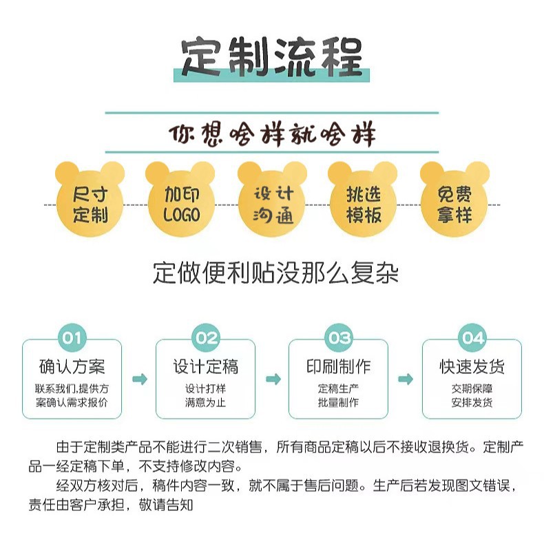 定製聯繫客服直接下單不發貨