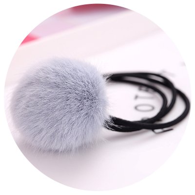 【毛毛球】韓系髮圈 - 時尚毛絨綁髮器 商品圖片 5