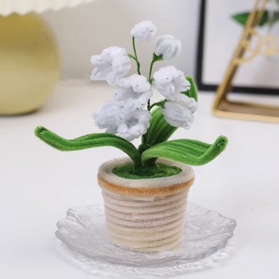 *DIY盆栽扭扭棒 花束小盆栽 手工材料包 商品圖片 7