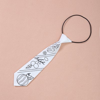 【空白帆布領帶】DIY材料包 - 父親節塗鴉禮物 商品圖片 6