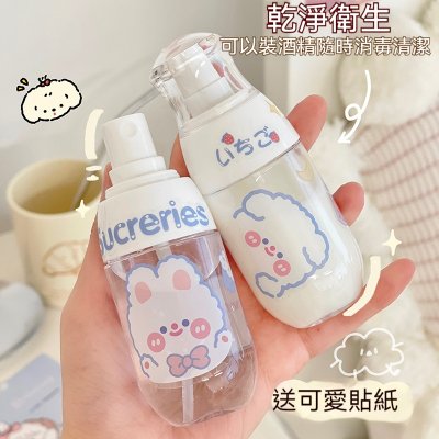 【小胖墩分裝瓶】按壓式旅行-乳液保養品瓶 商品圖片 3