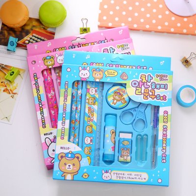 【兔子圖案】文具組合 - 小學生獎品禮盒 商品圖片 2