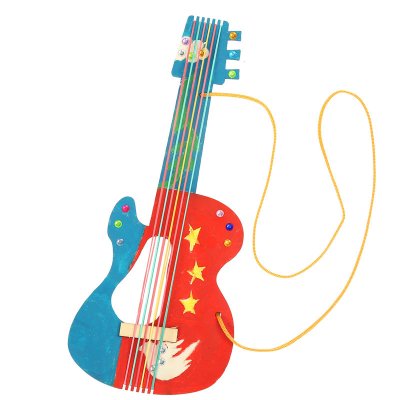 【木質吉他】DIY塗鴉材料包-音樂創意玩具 商品圖片 9