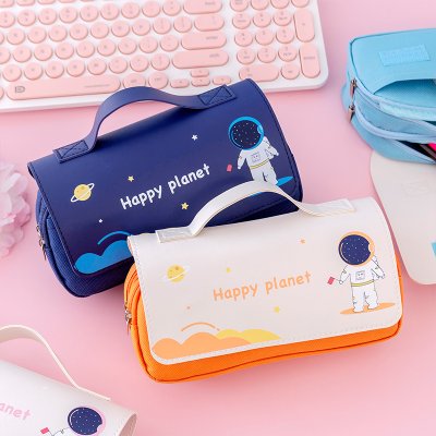 【太空人雙層】筆袋 - 大容量文具收納盒 商品圖片 4