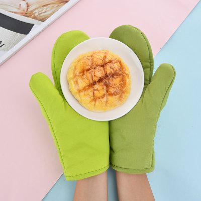 【加厚防燙】棉麻隔熱手套-廚房烘焙安全必備 商品圖片 2