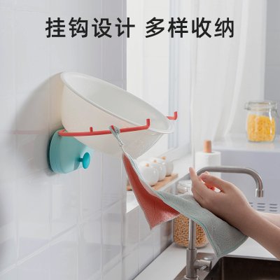 【鹿角收納架】臉盆架-浴室黏貼創意置物架 商品圖片 3