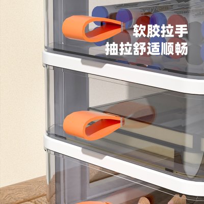 化妝品收納盒桌面文具書本置物架口紅梳妝臺大容量防塵整理架子