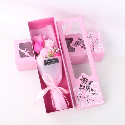 【玫瑰香皂花束】精美禮盒 - 節慶送禮必備 商品圖片 2
