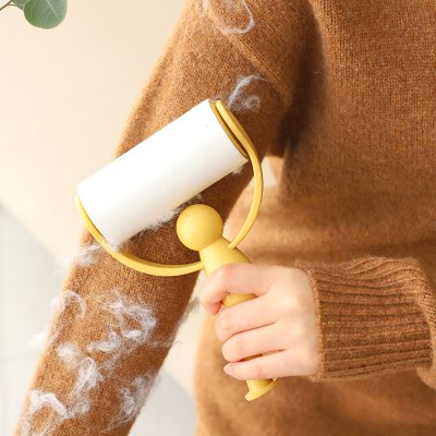 【除毛神器】人形滾筒黏毛器-可撕式衣物除毛 商品圖片 3
