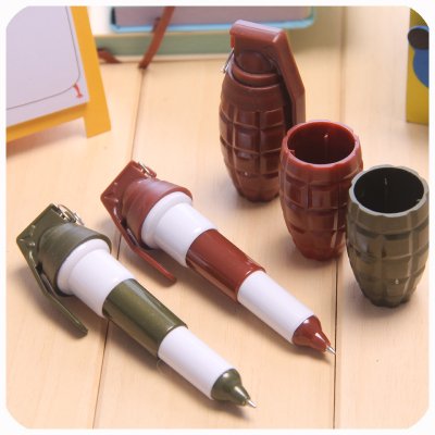 【手榴彈造型】伸縮圓珠筆-創意便攜文具 商品圖片 4