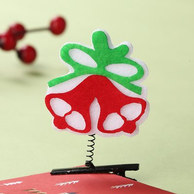 【兒童聖誕髮夾】造型頭飾-聖誕樹麋鹿帽 商品圖片 3
