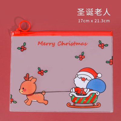 【聖誕主題】指環文件袋 - 透明收納袋 商品圖片 6