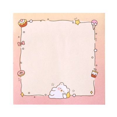 【可愛動物便利貼】留言N次貼-辦公學生便條 商品圖片 4