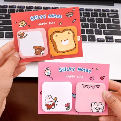【卡通動物】組合便利貼 - N次貼便簽備忘錄 商品圖片 2